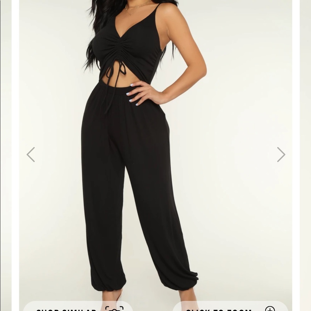 Black Jumpsuit (ONLY WORN ONCE)
